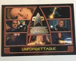 Star Trek Voyager Season 4 Trading Card #95 Unforgettable - £1.57 GBP