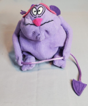 Disney No Panic Just Pain Purple Gargoyle Bean Bag Plush 4 in. Mini Stuffed Toy - £7.07 GBP