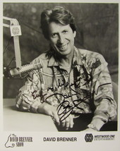 DAVID BRENNER HAND SIGNED AUTOGRAPHED 8X10 PHOTO w/COA COMEDIAN  - £31.96 GBP