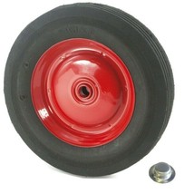 Post Hole Digger 8&quot; Solid Replacement Wheel W/Cap - £57.57 GBP