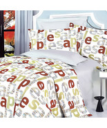 [Apple Letter] 7PC Bed In A Bag (Queen Size) - £161.95 GBP