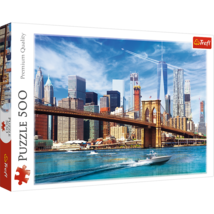 Trefl 500 Piece Jigsaw Puzzle, View of New York, Puzzle of the USA, City Skyline - £16.71 GBP