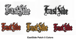 East Side EastSide Old English Patch Embroidered Letters Iron On or Sew On  - £6.35 GBP