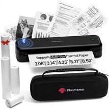 Phomemo Portable Printers Wireless For Travel Upgraded, M834 Bluetooth, ... - $2,014.27 MXN