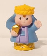 2008 Fisher Price Little People Nativity WISE MEN Blue King Replacement Toy - £5.52 GBP