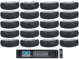 Rockville RCS650-6 650w 6 Zone 70v Commercial/Restaurant Amplifier+(20) Speakers - £2,003.17 GBP