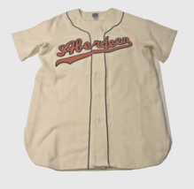 $195 Aberdeen Pheasants #2 Ebbets Field Flannels Cream White Wool Jersey 1958 M - $228.14