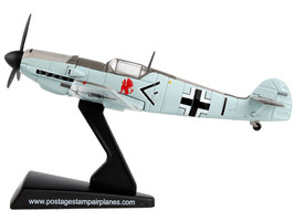 Messerschmitt Bf-109 Fighter Aircraft &quot;Black 1 Ace Adolf Galland&quot; German Luftwa - £25.98 GBP