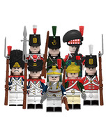 Napoleonic Wars British Army and French Army Soldiers 8 Minifigures Lot - $15.89