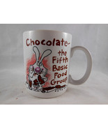 Chocolate The Fifth Basic Food Group Coffee Tea Mug Cup Shoebox Greeting... - $12.22 CAD