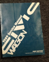 1989 Honda Civic Wagon Service Shop Repair Workshop Manual Oem - £25.05 GBP