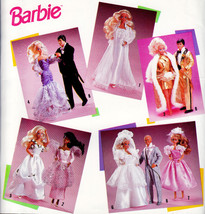 11.5" Barbie, Ken 1990's Evening, Tuxedo, Bridal Doll Pattern Simplicity 0691 - $19.98