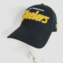 Pittsburgh Steelers New Era 3D Embroidered M L Fitted Baseball Hat Cap 39Thirty - £32.14 GBP