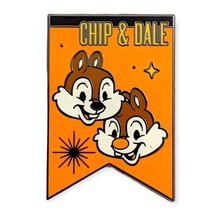 Chip and Dale Disney Pin: Retro Banner - $12.90