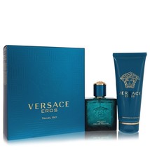 Versace Eros Gift Set - 1.7 oz Eau De Toilette Spray + 3.4 oz Shower Gel for Men - $81.25