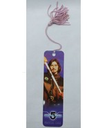 Babylon 5 1997 Glossy Paper 5.75 Bookmark with Purple Tassel of Marcus Cole - $27.14 CAD
