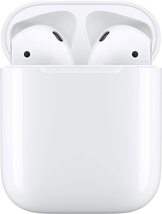 Apple AirPods 2 with Charging Case - White (Renewed) - $199.98
