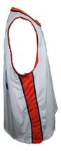 Hoop Dreams Movie Curtis Gates Colby Basketball Jersey Sewn White Any Size image 4