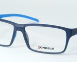 Neu ONKELS ONK4402 Farben 3 Matt Dunkelblau Brille Brillengestell 55-13-... - $1,754.06 MXN
