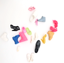 Mixed Lot of Vintage Barbie Doll Shoes Single Replacement Parts - $18.47