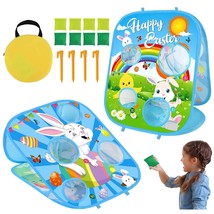 Easter Bean Bag Toss Games, Easter Games For Kids Indoor Outdoor Bunny Party Gam - £32.52 GBP