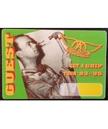 AEROSMITH - VINTAGE ORIGINAL CLOTH TOUR CONCERT BACKSTAGE PASS ***LAST O... - $187.45 MXN
