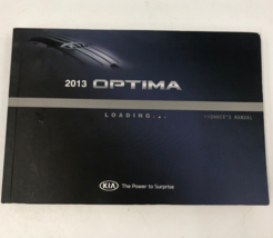 2013 Kia Optima Owners Manual OEM D04B33049 - $17.99