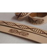 Personalized Leather Custom Bracelet - Gift for HIM - Gift for HER Birthday - $386.97 MXN