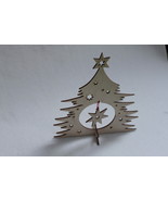 Christmas Xmas 3D Wooden Tree Craft Decoration Craft Decor - €4,89 EUR