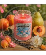 Yankee Candle Simply Sweet Pea 19 oz Home Inspiration Pear White Peach F... - $27.49