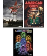 AMERICAN GODS Series the Complete Seasons 1-3 (DVD - 9 Disc Set) - Seaso... - €25,66 EUR