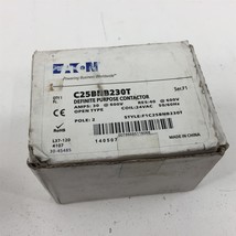 Eaton C25BNB230T Definite Purpose Contactor 30A 600V 24VAC Coil - $24.99