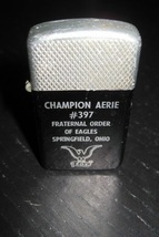 PARK Lighter USA F.O.E. Fraternal Order of Eagles Champion Aerie Slim Lighter - £15.72 GBP