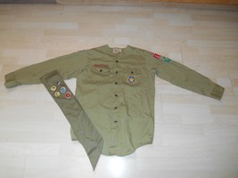 Old Vtg Boy Scouts Of America Bsa Official Shirt Patches Sash Ohio Troop 199 Clo - £39.13 GBP