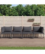  Garden Lounge Set Dark Gray - $13,051.50 MXN