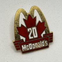 McDonald’s Canada Canadian Employee Crew Restaurant Enamel Lapel Hat Pin - £7.60 GBP