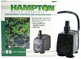Hampton Water Gardens Replacement Statuary and Fountain Pump - 55 GPH - $24.87