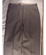 BLACK DRESS TROUSERS PANTS MENS SIZE 30&quot; X 30.5&quot; EC 106 - $844.72 MXN
