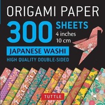 Origami Paper- Japanese Washi Patterns - 4 Inch, 10cm: Tuttle Origami Pa... - £8.05 GBP