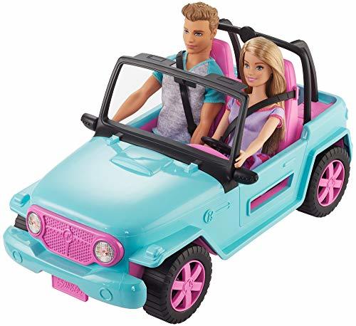 Barbie GHT35 Playset with Off-Road Vehicle and Doll, and Ken in Clothes and Acce Item image 11