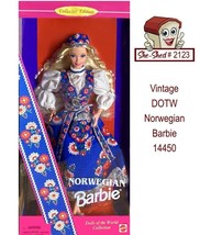 Dolls of the World Norway Barbie Norwegian DOTW  Barbie 14450 by Mattel - $29.95