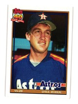 1991 Topps Micro #531 Dave Rohde Houston Astros - £1.17 GBP
