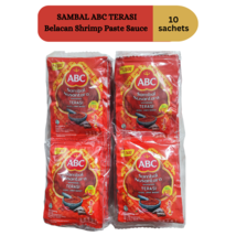 ABC Sambal Chili Shrimp Paste Hot Sauce Gourmet Homestyle Halal 10&#39;s - $29.00