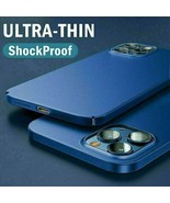 For iPhone 11 12 Pro Max Mini Ultra Thin Case Matte Hard Shockproof Slim... - £6.73 GBP+