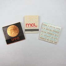 3 Matchbooks Indiana Union Trust Company MCL Cafeterias Merchants National Bank - £11.78 GBP