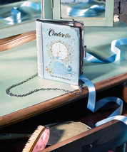 NEW! Authentic Disney ALDO Cinderella Story Book 2 Clutch Pouch Crossbody Bag LE - £117.15 GBP