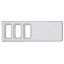 International Semi Truck Chrome Dash Switch 3 Opening Trim Panel Cover B... - £6.05 GBP