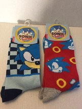 NEW Sonic The Hedgehog Unisex Crew Socks Size 10-13 - €9,94 EUR