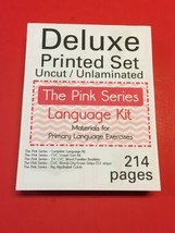 Deluxe Printed Set - The Pink Series - Montessori Materials- (PRINTED) u... - £88.71 GBP