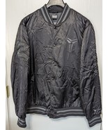 Nike Kobe Bryant Hunt Or Be Hunted Satin Black On Black Mamba Jacket Size 2XL - £134.32 GBP